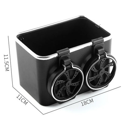 Avelena | Auto-Armlehne Aufbewahrungsorganisator mit Becherhalter