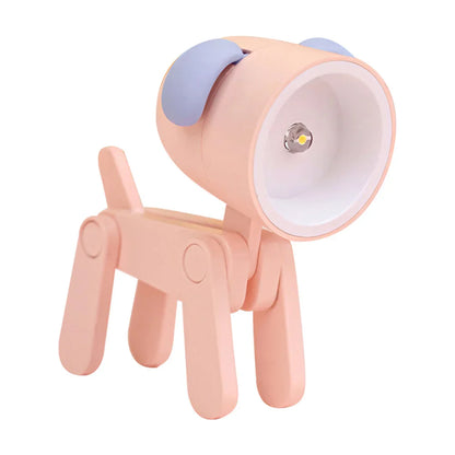 Avelena | Süße LED-Nachtlampe - Mini-Hund, Hirsch, Dinosaurier Falt-Tischlampe für das Kinderzimmer