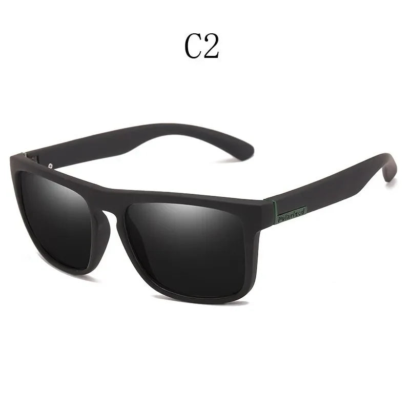 Avelena | Herren Klassiker Rechteckige Uv400 Polarisierte Strandsonnenbrille