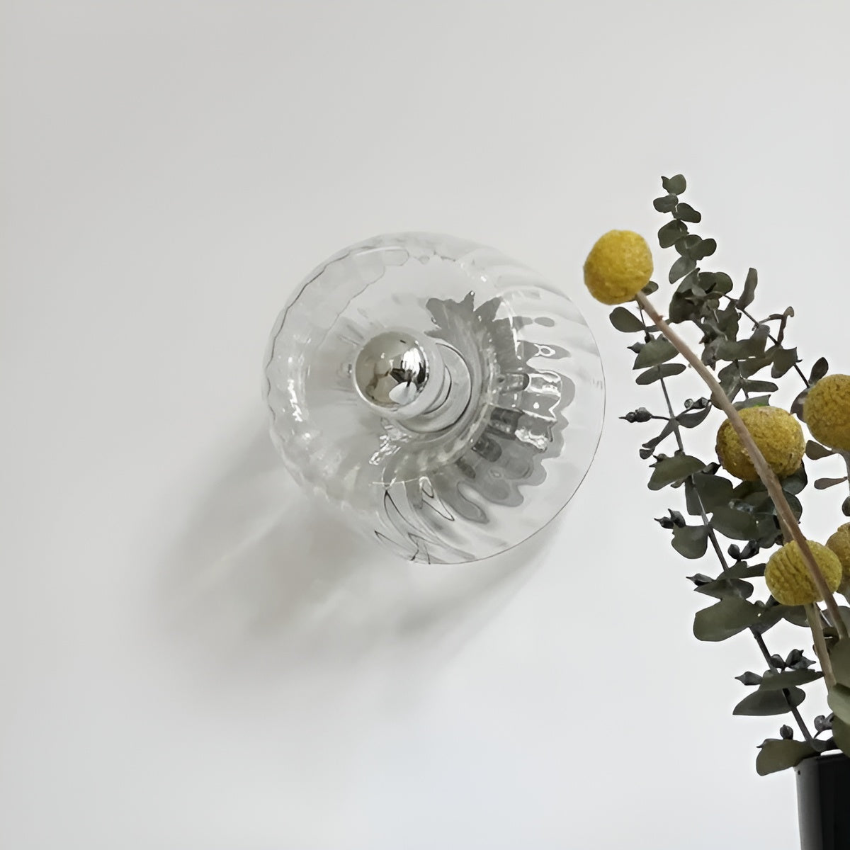Avelena | Scandielegance Wandlampe Moderne Glasbeleuchtung mit Bauhaus Charme