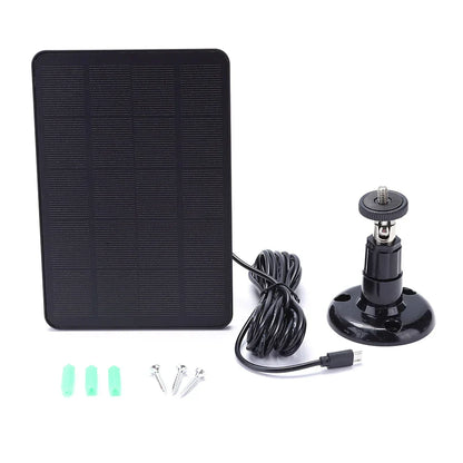 Avelena | Voltaro Solarpanel 10W | Micro-USB | IPX6 Wetterfest | Für Kamera & Lichtsysteme