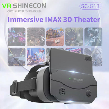 Avelena | Vr-Headset Virtual-Reality-Headset 3D-Brille für Smartphones