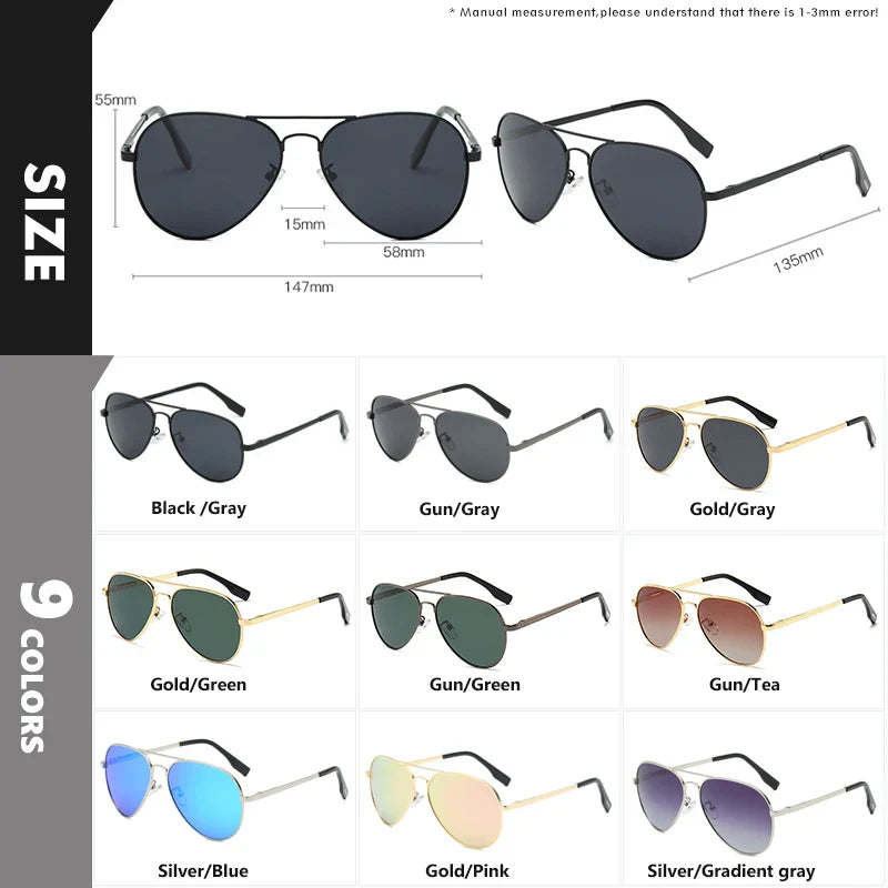 Avelena | Unisex Polarisierte Fahr Sonnenbrille