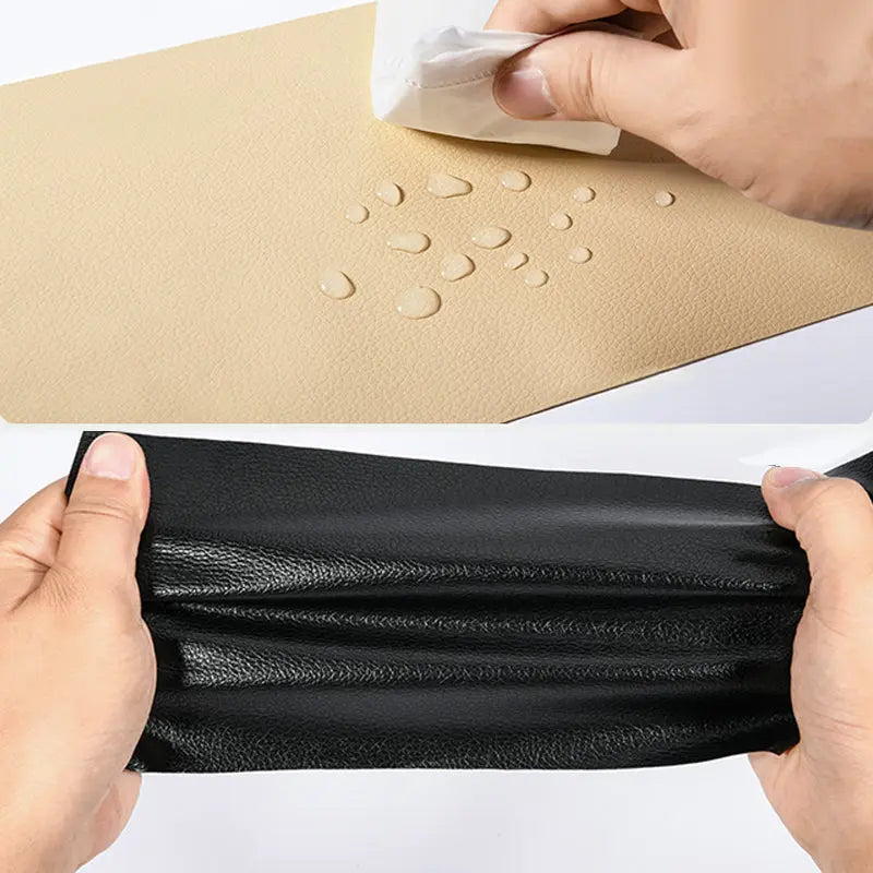 Avelena | Selbstklebender Patch für Lederreparatur – Strapazierfähig, Wasserdicht und Zuschneidbar Pu-Leder, Perfekt für Sofa, Möbel, Autositze