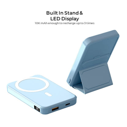 Avelena | Drahtlose Powerbank für das Handy - 10K mAh Magnetischer tragbarer Ladegerät