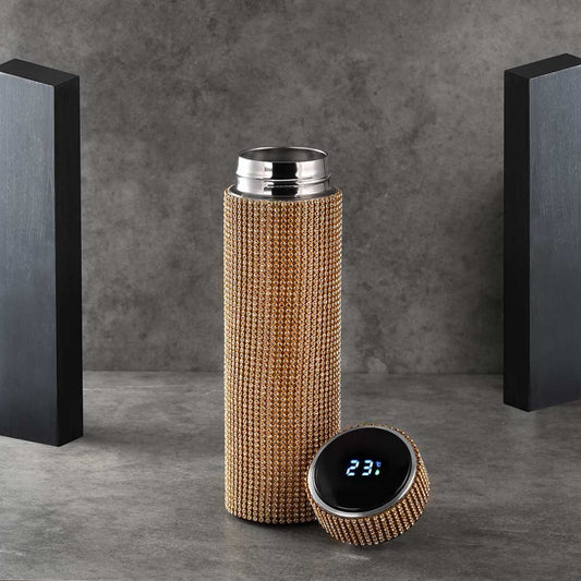 Avelena | Smart Bottle Thermos I Smarte Temperaturanzeige Zirkonia Vakuumflasche 500 ML