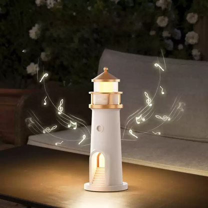 Avelena | Lighthouse Lautsprecher Bluetooth Lampe Mondschatten Atmosphärenlicht Bestes Geschenk