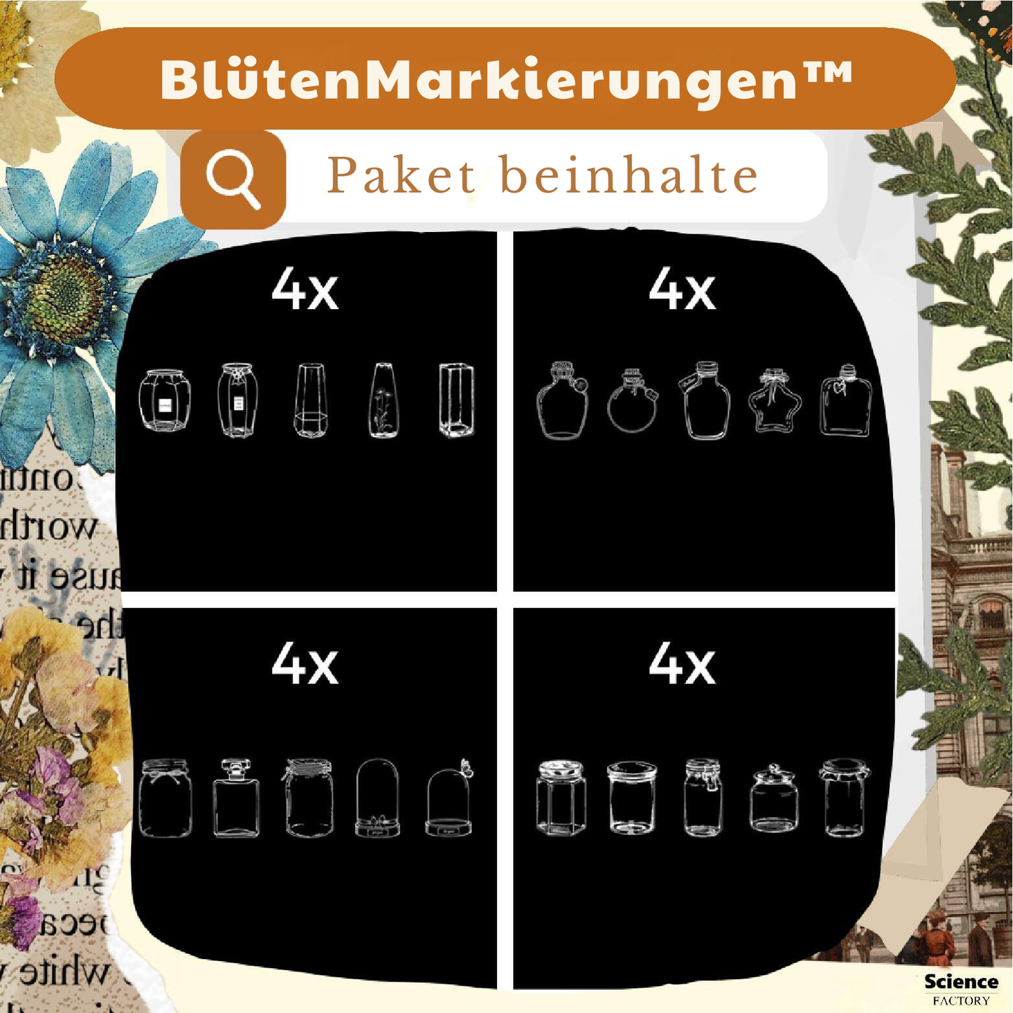 Avelena | BlütenMarkierungen Lesezeichen für Ihre Reise