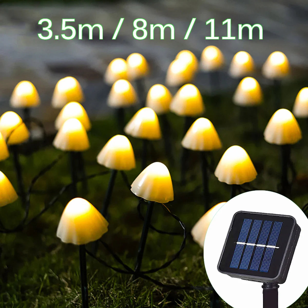 Avelena | Sonnenblumen Lichterketten für Außen Dekor
