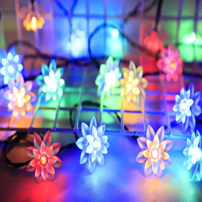 Avelena | Pfirsichblüten Lichterkette