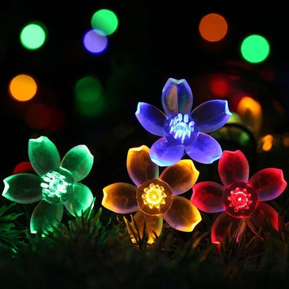 Avelena | Pfirsichblüten Lichterkette