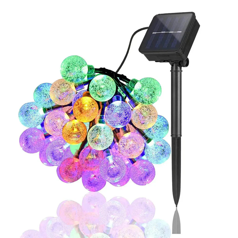 Avelena | Solaria Outdoor Solar Fairy Lights – Wasserdichte LED Gartenlichterkette (9,5 m)