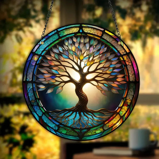 Avelena | Sunshine Catcher – Kristall Fenster Ornament mit Regenbogenlichteffekten