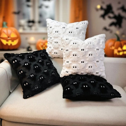 Avelena | Spooky Ghost Plüsch Halloween Kissenbezug