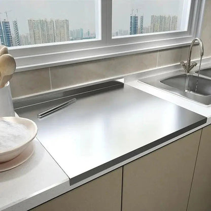 Avelena | Edelstahl Schneidebrett - Hygienisches Küchenbrett