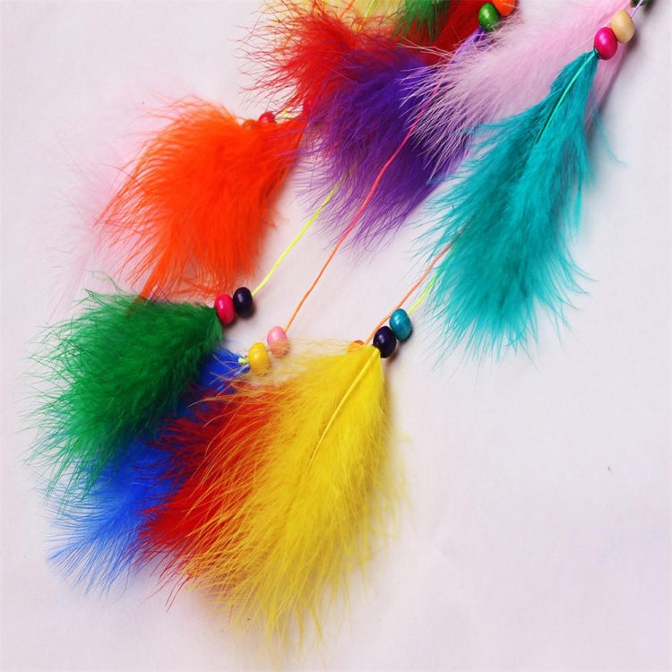 Avelena | Einfache kreative Wohnkulturornamente Traumfänger Autoanhänger (Weiß)