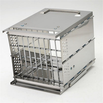Avelena | Tragbarer Edelstahl Klappgrill Holzkohlegrill Grill Outdoor Camping Holzofen