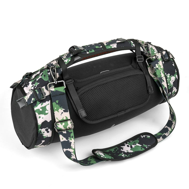 Avelena | Für JBL Boombox Bluetooth Lautsprecher Ein-Schulter Tragetasche mit Telefonbeutel (Tarnung)