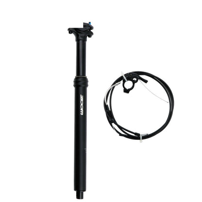 Avelena | ZOOM Fahrrad Drahtgesteuertes Hydraulik Hebesattelrohr Mountainbike Sattelstütze, Größe:30.9mm, Spezifikation:400mm Interne Verlegung