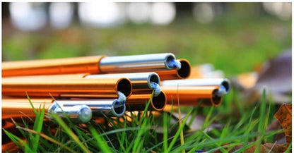 Avelena | 2 Stück Outdoor Camping Zeltpfosten Aluminiumlegierung Zeltstangen Zeltstützstäbe Zelt Zubehör