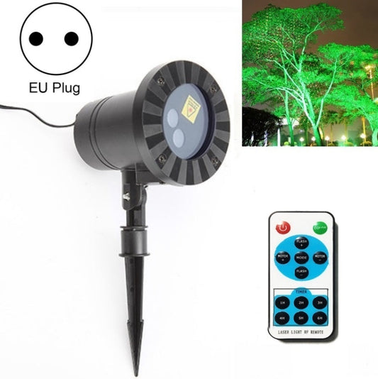 Avelena | 30W Fernbedienung Außen wasserdicht Laserlicht Garten Dekoration Rasenlampe, grünes Licht + rotes Licht (UK-Stecker)