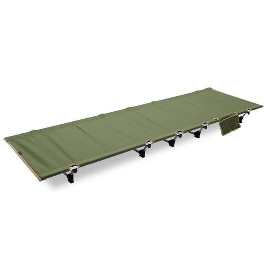 Avelena | CLS Outdoor Leichtgewicht Klappbett Camping Einfaches Freizeitbett (Khaki)