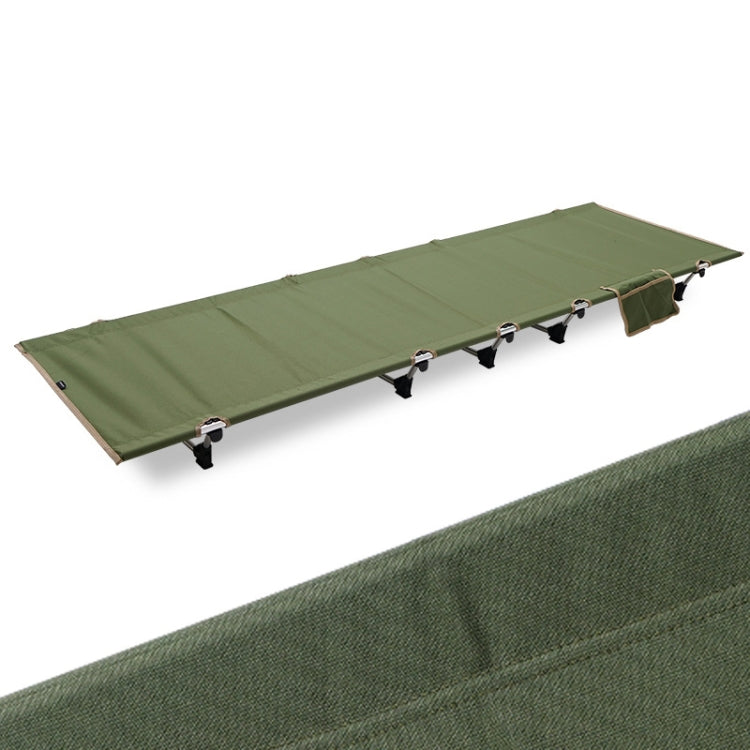 Avelena | CLS Outdoor Leichtgewicht Klappbett Camping Einfaches Freizeitbett (Khaki)