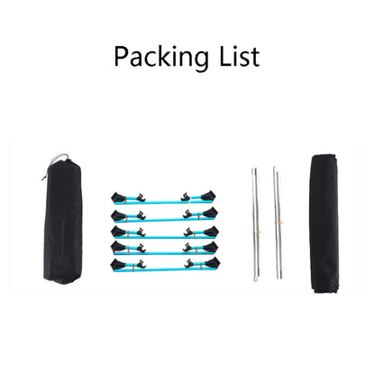 Avelena | CLS Outdoor Leichtgewicht Klappbett Camping Einfaches Freizeitbett (Khaki)