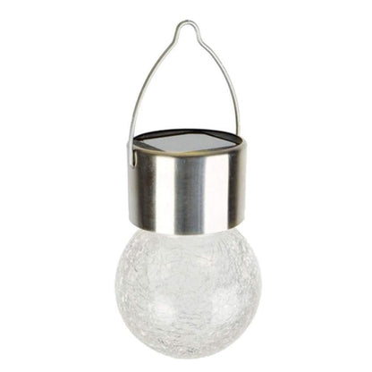 Avelena | 12 PCS Knackball Solar-Kronleuchter Außen Garten Innenhof Ferien Dekorationslicht mit Clip (Warmweißes Licht)
