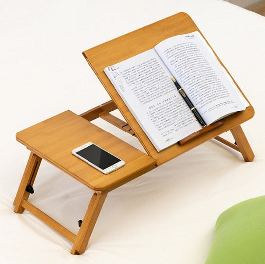 Avelena | 741ZDDNZ Bett Nutzung Faltbar Höhenverstellbarer Laptop Tisch Wohnheim Schreibtisch, Spezifikation: Mittel 64cm