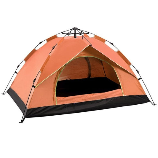 Avelena | TC-014 Outdoor Strand Reise Camping Automatik Frühling Mehrpersonen Zelt Für 2 Personen (Orange)