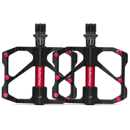 Avelena | 1 Paar PROMEND Mountainbike Rennrad Fahrrad Aluminium Pedale (PD-R87 Schwarz)