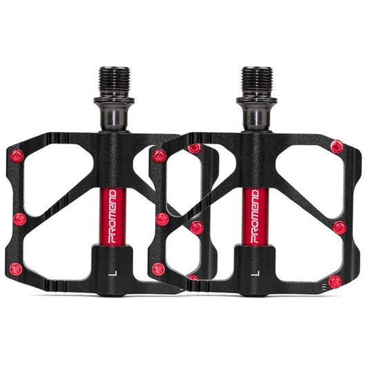 Avelena | 1 Paar PROMEND Mountainbike Rennrad Fahrrad Aluminium Pedale (PD-R87 Schwarz)
