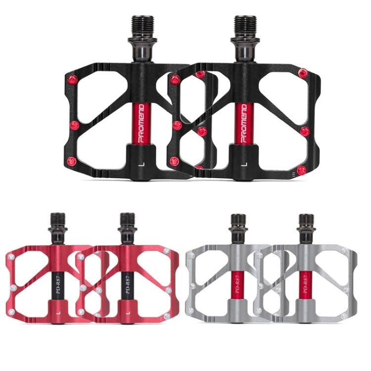 Avelena | 1 Paar PROMEND Mountainbike Rennrad Fahrrad Aluminium Pedale (PD-R87 Schwarz)