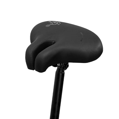 Avelena | Bike No Nasal Sitz Mountainbike Sattel Bequeme Stoßdämpfung Fahrrad Outdoor Fahrrad Zubehör Sattel( Schwarz)