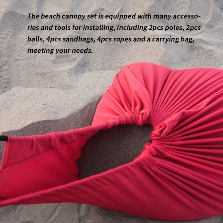 Avelena | Outdoor Strand Lycra Überdachung Camping Zelt Sonnenblende Angelzelt, Größe: 210x160x150cm(Blau)