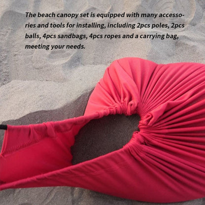 Avelena | Outdoor Strand Lycra Überdachung Camping Zelt Sonnenblende Angelzelt, Größe: 210x160x150cm(Blau)