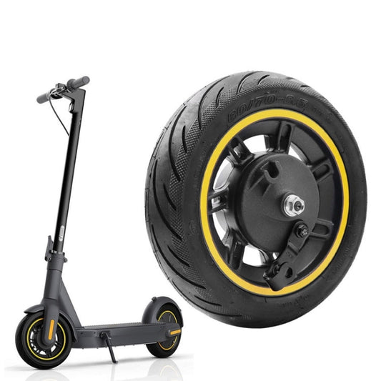 Avelena | 10 Zoll Elektroroller Vorderreifen schlauchlos für Ninebot MAX G30(Gelb)