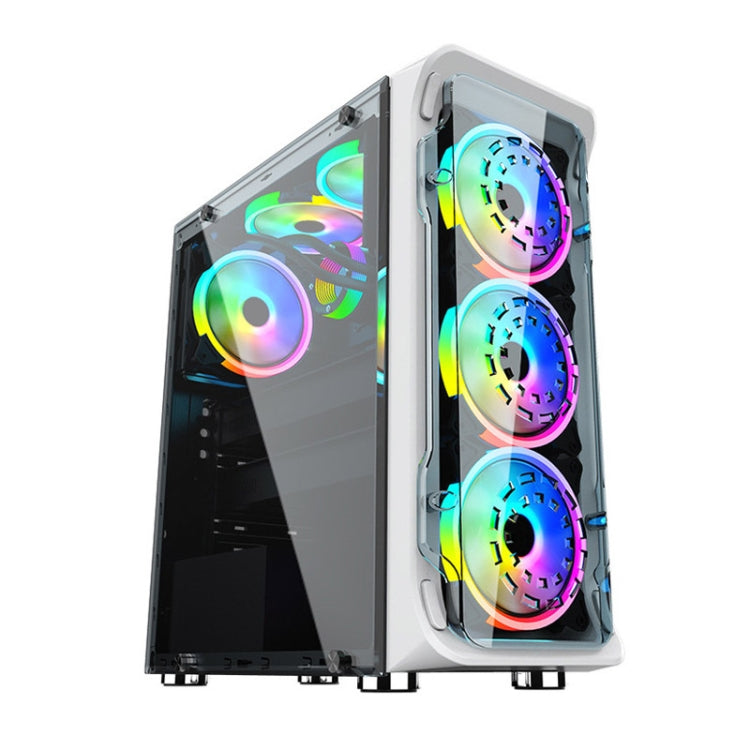 Avelena | Computer CPU RGB leuchtender Radiator 8 Lüfter+Fernbedienung