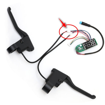 Avelena | Für Xiaomi Electric Scooter Pro/Pro 2/1S Vierdraht-Doppelbremse Bluetooth-Board-Set, Spezifikation: Mit Schalterpanel