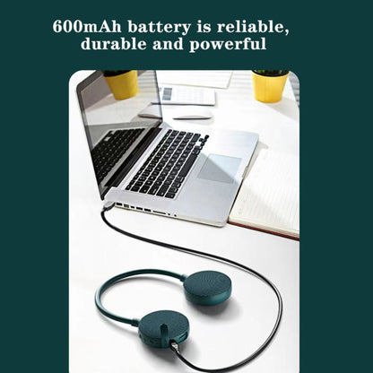 Avelena | ROCKMIA EBS-906 Nackenband Bluetooth Lautsprecher wasserdichter Musikspieler mit integriertem Mikrofon (Schwarz)