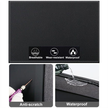 Avelena | 15 Zoll Multifunktionale Wasserdichte Business Sport Laptop Rucksack mit USB-Port (Schwarz)