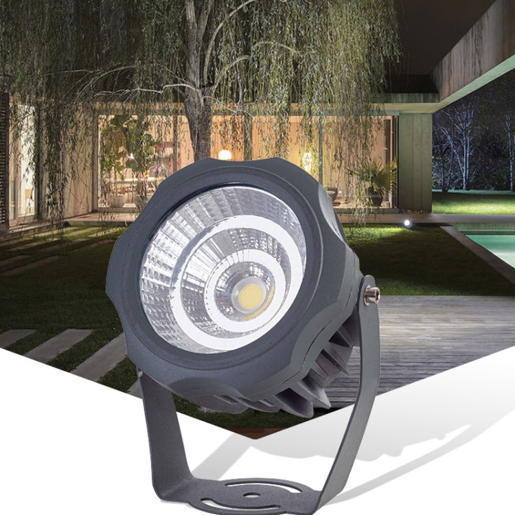 Avelena | COB LED Außen-Flutlicht – Wasserdichter verstellbarer Scheinwerfer für Gärten, Werbetafeln & Außenbeleuchtung (7 Farben, 20W)