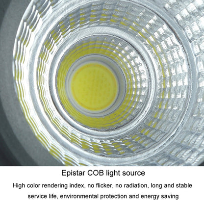 Avelena | COB LED Außen-Flutlicht – Wasserdichter verstellbarer Scheinwerfer für Gärten, Werbetafeln & Außenbeleuchtung (7 Farben, 20W)