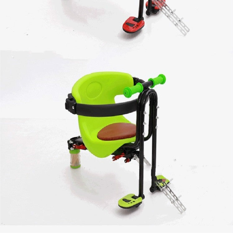 Avelena | Voll umschlossene Fahrrad-Vordersitze für Kinder (Grün)