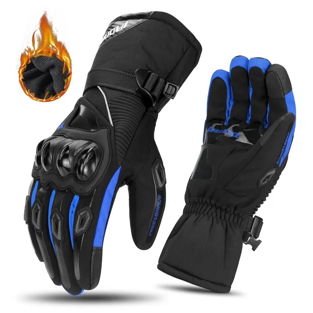 Avelena | Wasserdichte, isolierte Motorradhandschuhe für das Winterfahren