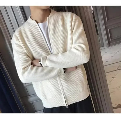 Avelena | Herren-Strickjacke mit Reißverschluss
