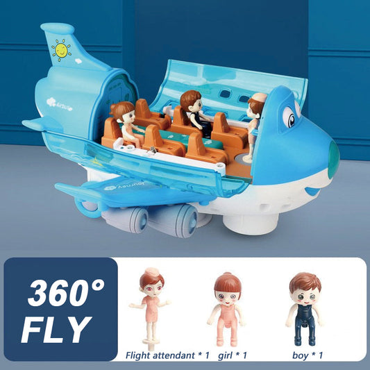 Avelena | 360° drehbares elektrisches Flugzeugspielzeug