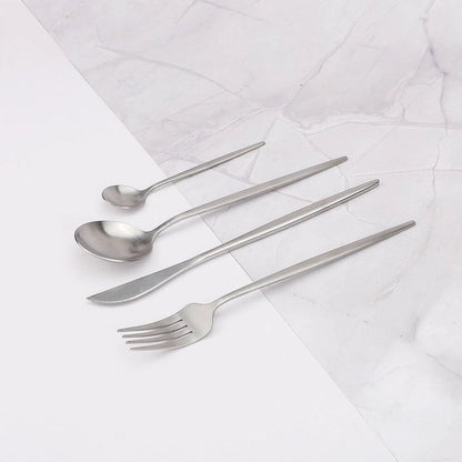 Avelena Minimalistisches Edelstahl Besteckset für Ihr Zuhause