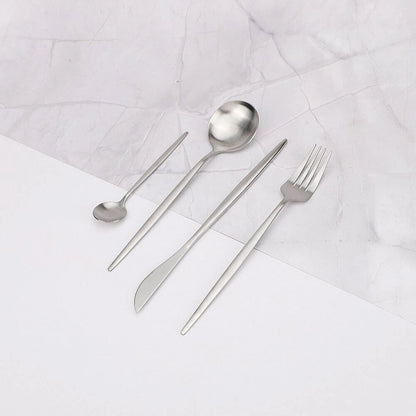 Avelena Minimalistisches Edelstahl Besteckset für Ihr Zuhause